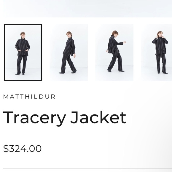 Matthildur Olive Green Tracery Jacket Size Small - Picture 13 of 16